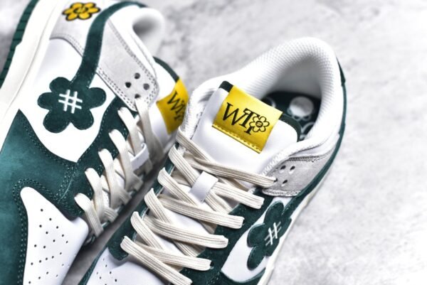 Nike SB Dunk Low Sunflower smiley face white green    DG24440 - Image 9
