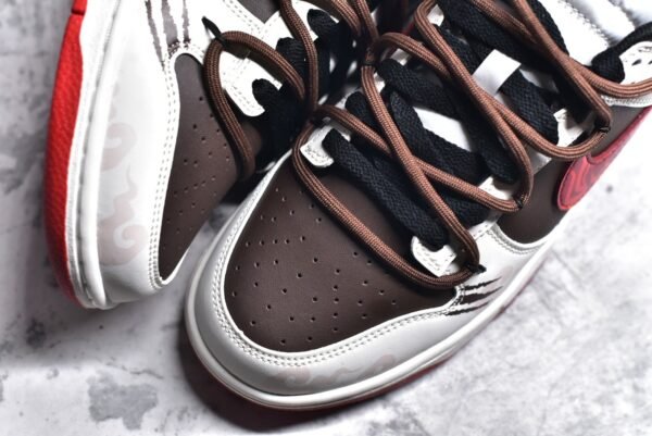 Nike SB Dunk Low Flame cloud pattern red brown    FD9762-061 - Image 7