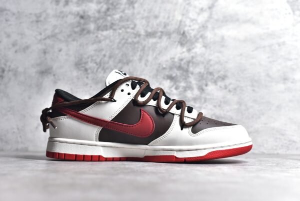 Nike SB Dunk Low Flame cloud pattern red brown    FD9762-061 - Image 9