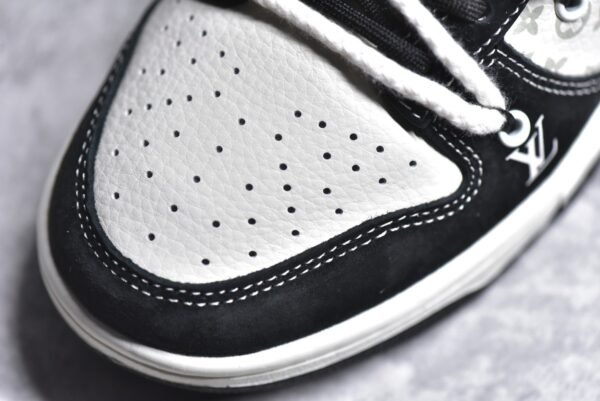 Nike SB Dunk Low LV collaboration - Luminous Rice White Black    FC1688-137 - Image 10
