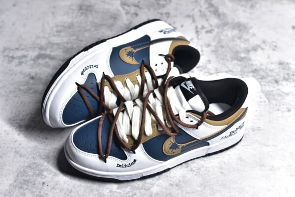 Nike SB Dunk Low Black sugar milk tea print     DD1391-100 - Image 7