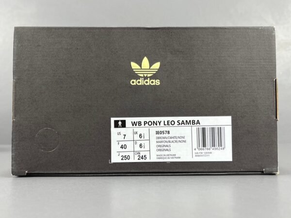 WALES BONNER X adidas originals Samba Pony Tonal  IE0578 - Image 9