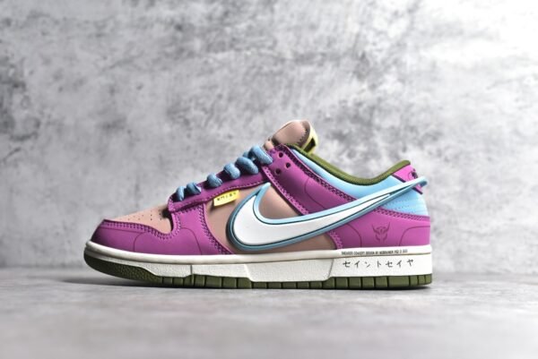 Nike SB Dunk Low Saint Seiya's Purple Collaboration    ZD2356-152