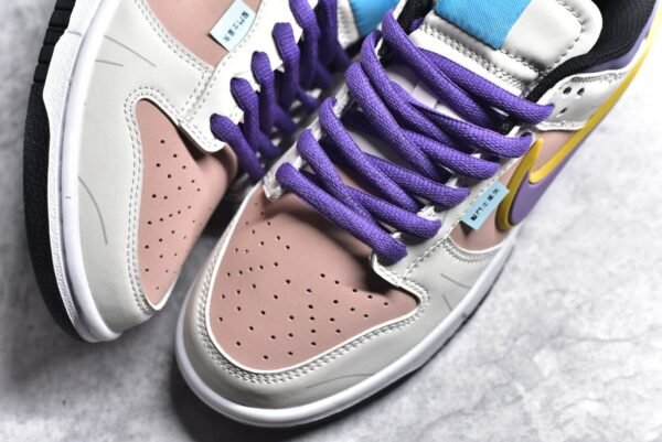 Nike SB Dunk Low Saint Seiya Collaboration - Pink Purple    ZD2356-155 - Image 8