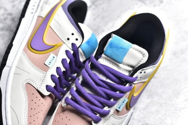 Nike SB Dunk Low Saint Seiya Collaboration - Pink Purple    ZD2356-155 - Image 9
