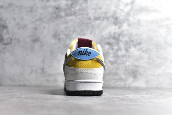 Nike SB Dunk Low Saint Seiya Collaboration - White, Blue, and Yellow    ZD2356-151 - Image 5