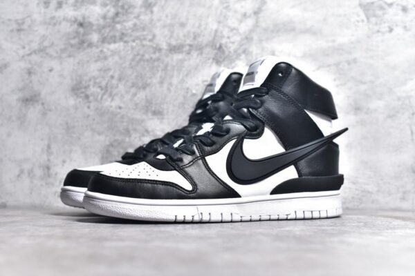 Nike Dunk High x AMBUSH Black White    CU7544-001 - Image 2