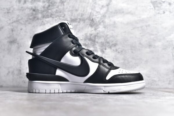 Nike Dunk High x AMBUSH Black White    CU7544-001 - Image 3