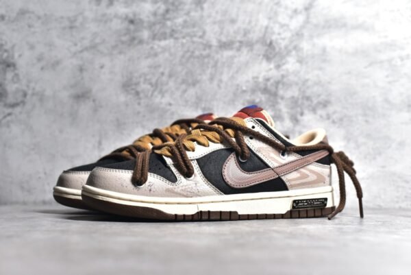 Nike SB Dunk Low street graffiti    DR9704-200 - Image 2