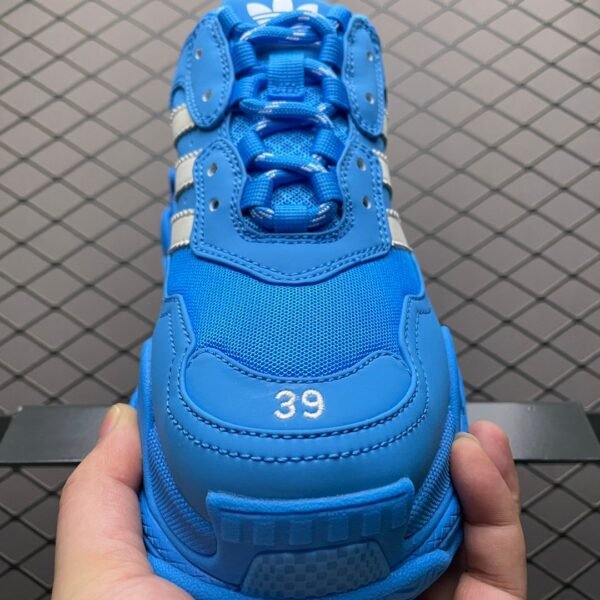 Adidas x Balenciaga  Triple S Sneaker Blue - Image 5