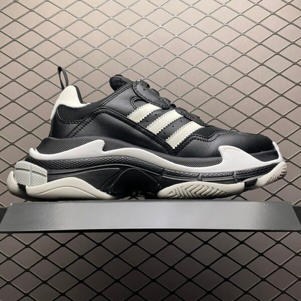 Adidas x Balenciaga  Triple S Sneaker  Black - Image 2