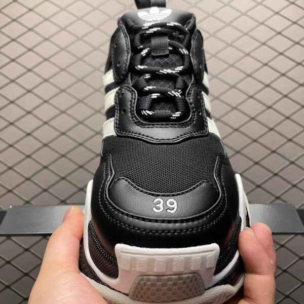 Adidas x Balenciaga  Triple S Sneaker  Black - Image 3
