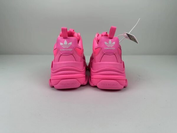 Adidas x Balenciaga  Triple S Sneaker Neon Pink - Image 5