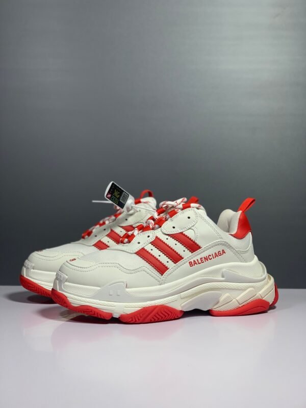 Adidas x Balenciaga  Triple S Sneaker Red - Image 3