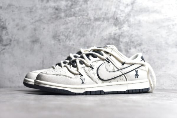 Nike SB Dunk Low LV collaboration - Grey Violent Bear    FC1688-136 - Image 2