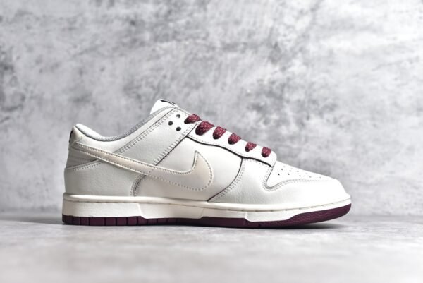 Nike SB Dunk Low Pearl wine red color scheme    KK0517-005 - Image 3