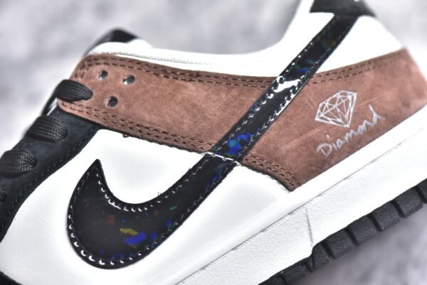 Nike SB Dunk Low Diamond collaboration black brown    FC1688-125 - Image 12