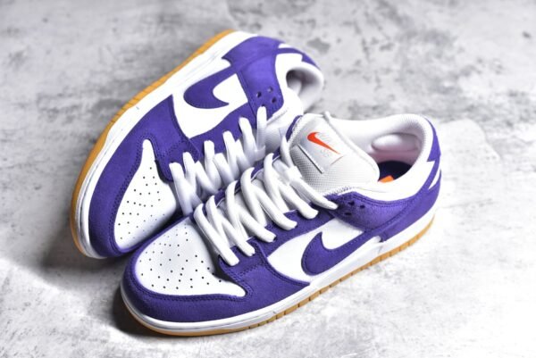 Nike SB Dunk Low Pro White Purple Gum    DV5464-500 - Image 7