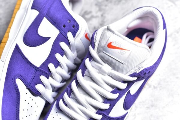 Nike SB Dunk Low Pro White Purple Gum    DV5464-500 - Image 9