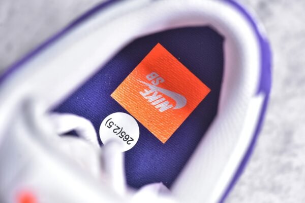 Nike SB Dunk Low Pro White Purple Gum    DV5464-500 - Image 15