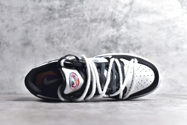 Nike SB Dunk Low Grey Black Splash Ink Reverse Triple Hook    FD4623-160 - Image 4