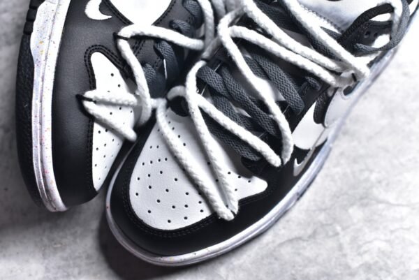 Nike SB Dunk Low Grey Black Splash Ink Reverse Triple Hook    FD4623-160 - Image 9
