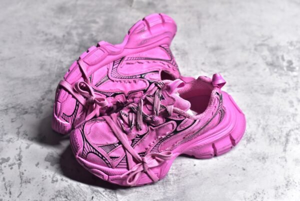 BALENCIAGA 3XL Sneakers Rosy red - Image 7