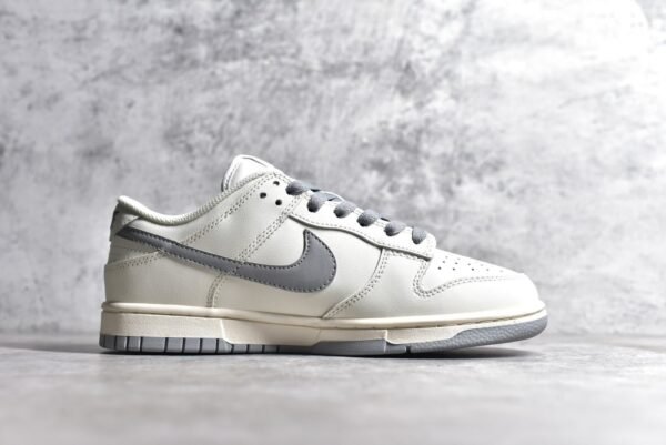 Nike SB Dunk Low Co branded gray and white    XH1733-001 - Image 3
