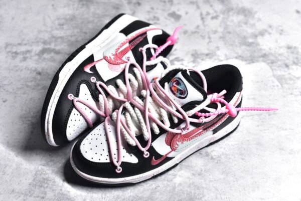 Nike SB Dunk Low Flame Black Powder Reverse Three Hook    FD4623-157 - Image 7