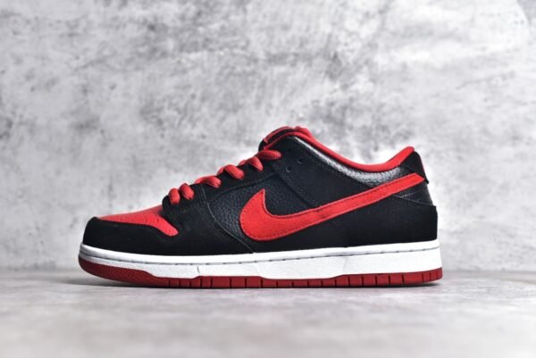 Nike SB Dunk Low J Pack Bred Black and Red    304292-039