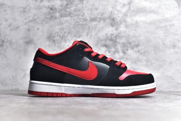 Nike SB Dunk Low J Pack Bred Black and Red    304292-039 - Image 3