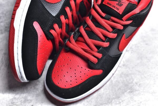 Nike SB Dunk Low J Pack Bred Black and Red    304292-039 - Image 8