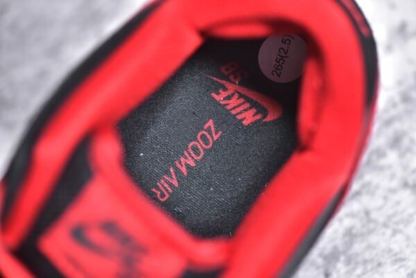 Nike SB Dunk Low J Pack Bred Black and Red    304292-039 - Image 15
