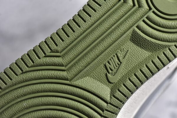 NiKe Air Force 1'07 Low Bape Collaboration - Deep Green Rice Grey    BB6566-205 - Image 9