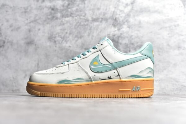 NiKe Air Force 1'07 Low Qing Shan Cui    XC2351-550