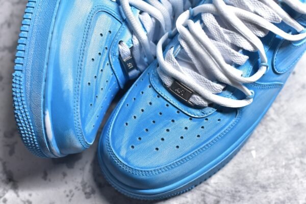 NiKe Air Force 1'07 Low Tie dye blue    YY2024-929 - Image 8