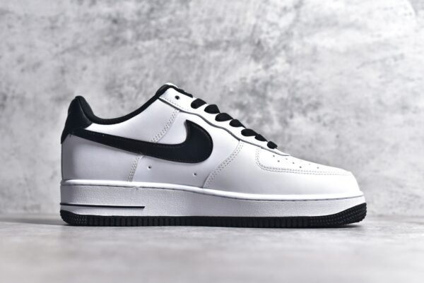 NiKe Air Force 1'07 Low White Black    DH7561-102 - Image 3