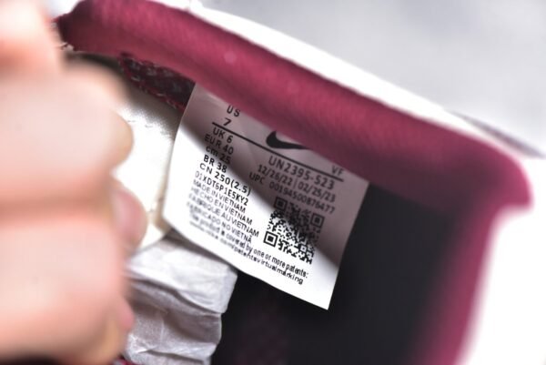 NiKe Air Force 1'07 Low x Undefeated Baijiu red    UN2395-523 - Image 16
