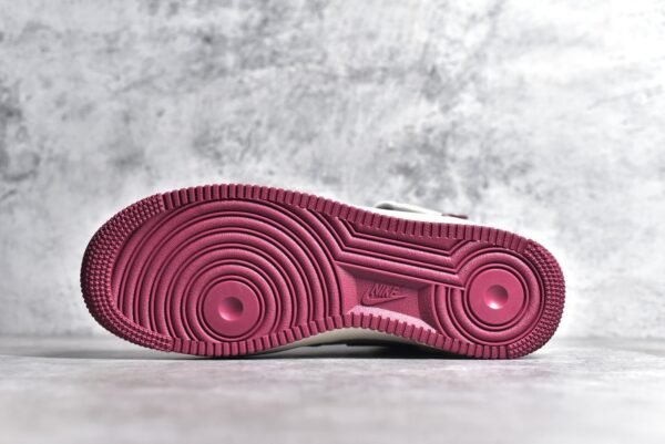 NiKe Air Force 1'07 Mid Baijiu red    UW2369-015 - Image 6