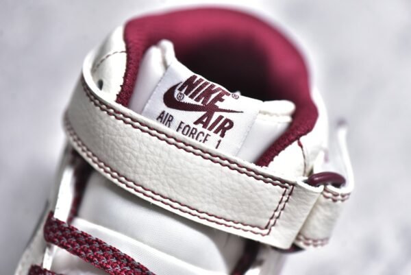 NiKe Air Force 1'07 Mid Baijiu red    UW2369-015 - Image 11
