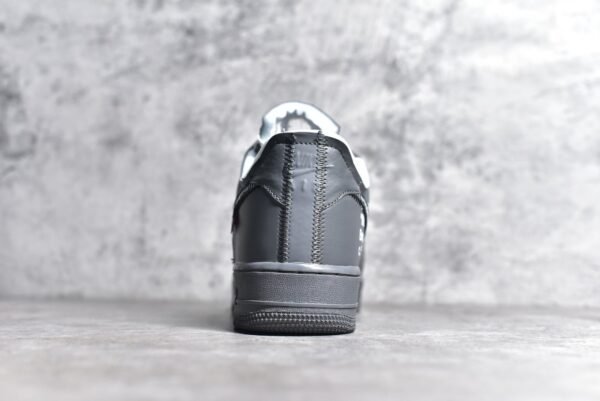 NiKe Air Force 1'07 Low x Off-White OW Joint Grey Art Museum    DX1419-500 - Image 5