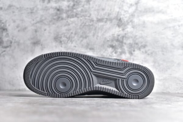 NiKe Air Force 1'07 Low x Off-White OW Joint Grey Art Museum    DX1419-500 - Image 6
