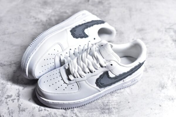 NiKe Air Force 1'07 Low x Sky High Farm Workwear x KAWS White clouds    CW2288-001 - Image 7