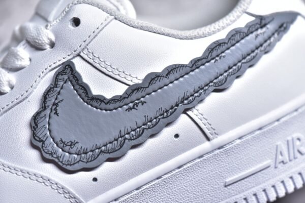 NiKe Air Force 1'07 Low x Sky High Farm Workwear x KAWS White clouds    CW2288-001 - Image 12