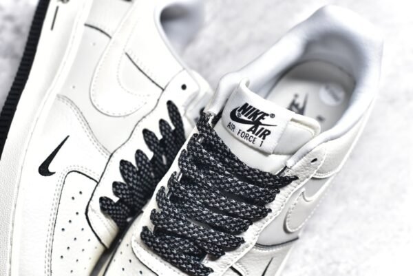 NiKe Air Force 1'07 Low Black pearl small hook    DD9915-700 - Image 9