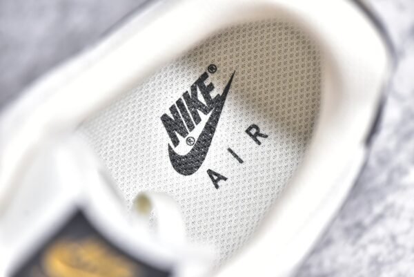 NiKe Air Force 1'07 Low Xiaogou black and white suede    KK5636-810 - Image 15