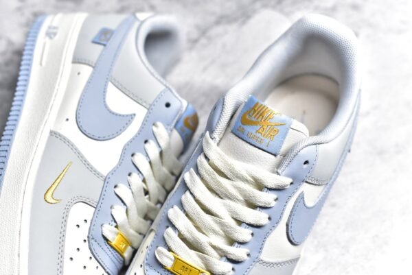 NiKe Air Force 1'07 Low Summer Provence - White Blue    DB3301-117 - Image 9