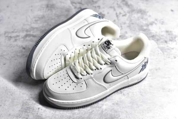 NiKe Air Force 1'07 Low Gundam Theme - White Grey    GA1512-885 - Image 7