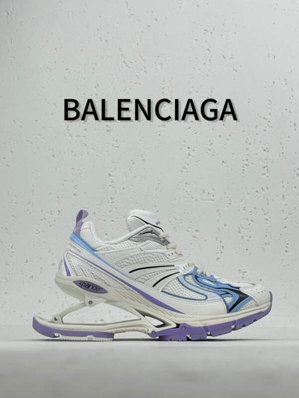Balenciaga  x-Pander  white blue purple  653870 W1RH6 0910 - Image 2