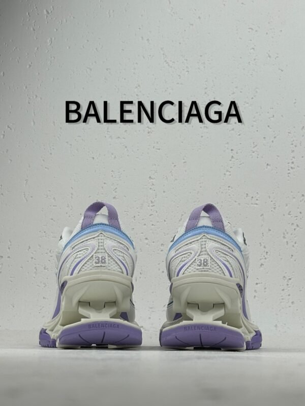 Balenciaga  x-Pander  white blue purple  653870 W1RH6 0910 - Image 6